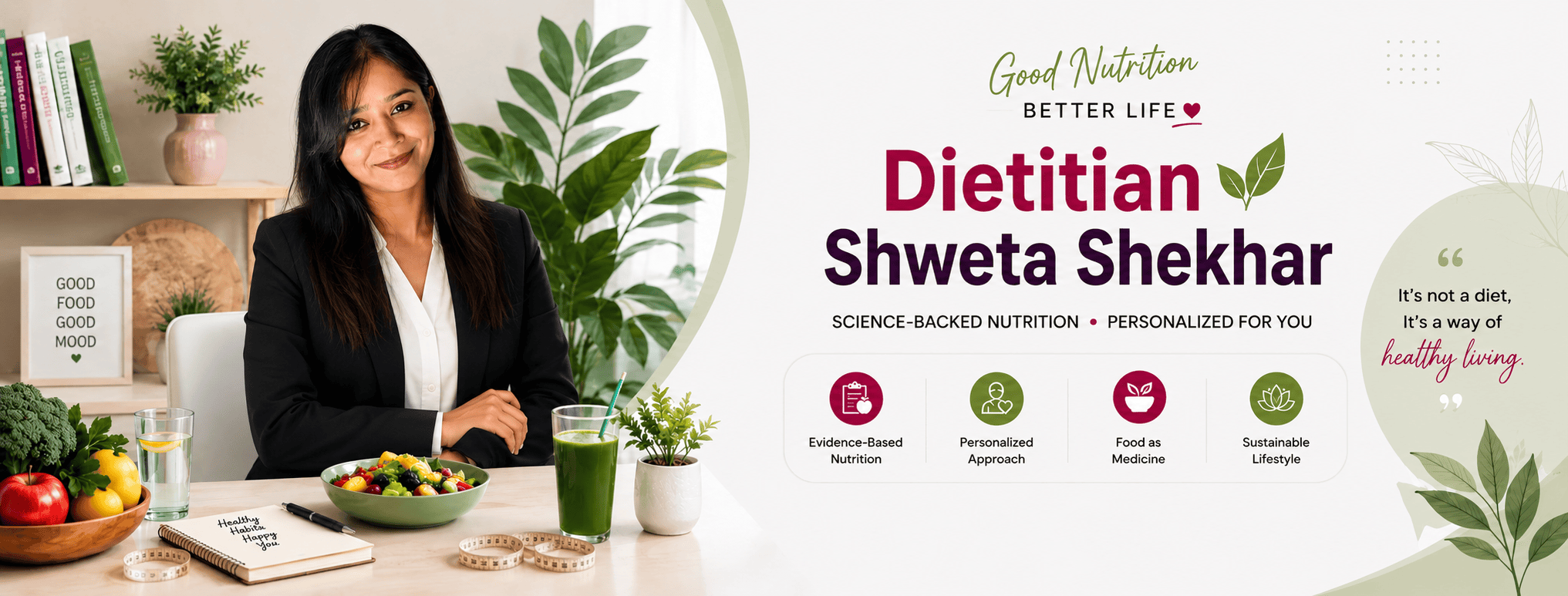 Healthy Lifestyle Banner